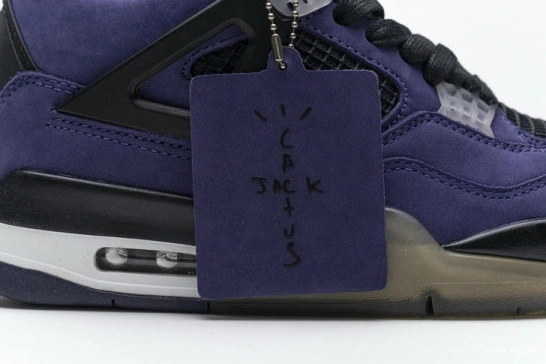 Jordan x Scott 4 AJ4-766302 Air Purple Travis Retro AJ4-766302 0331